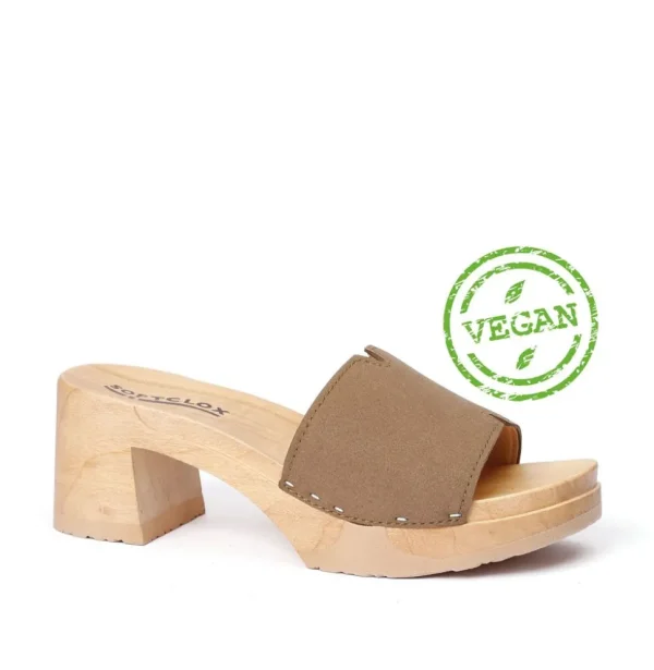 Henrietta Vegan Velourseffekt Tabacco (Natur)