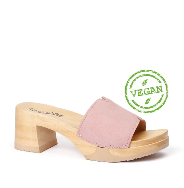 Henrietta Vegan Velourseffekt Rose (Natur)