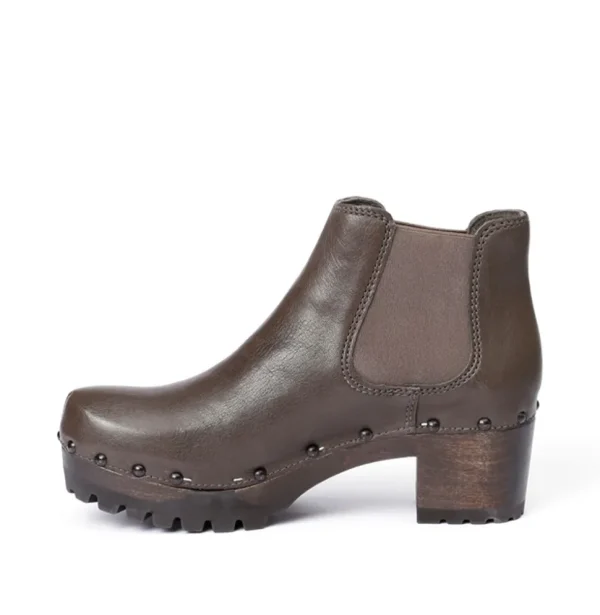 Isabelle Washed Nappa Dark Grey